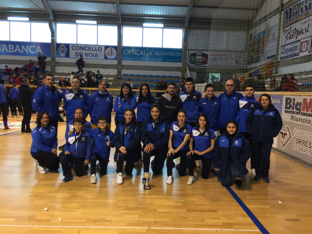 Subcampeones Gallegos Senior Noia 22 12 2018